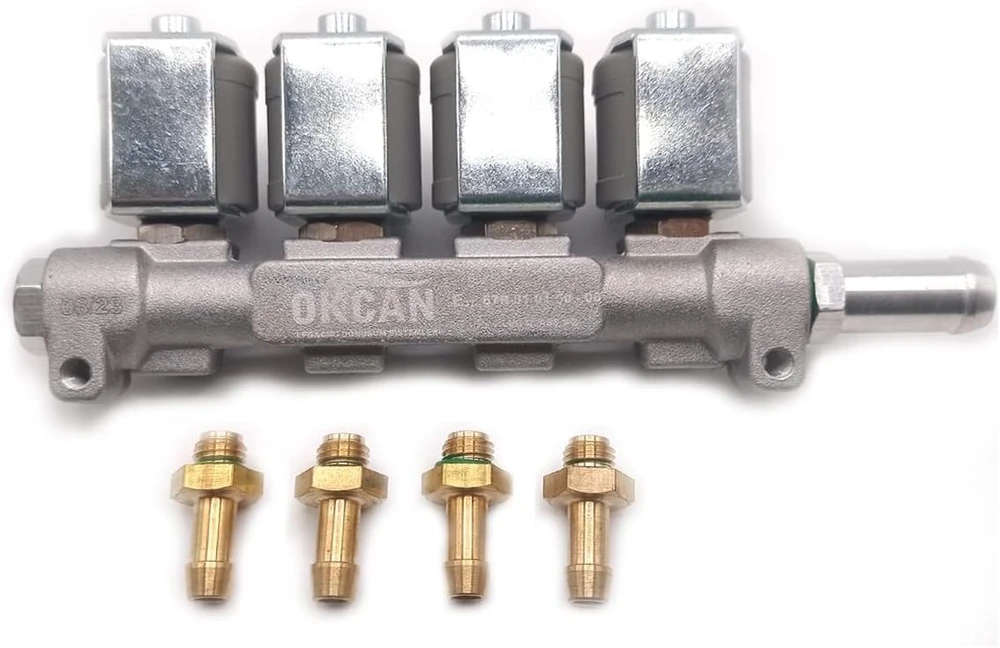 LPG/CNG OKCAN IG1 Apache purkštukų blokas 4 cilindrams, 2 Ω