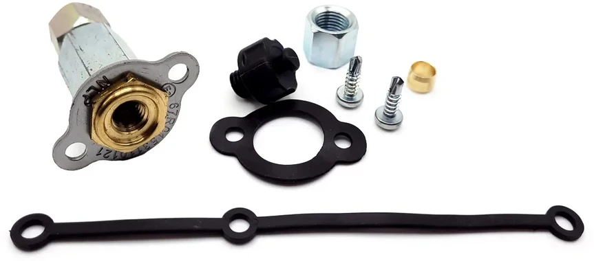 LPG dujų baliono pildymo komplektas Mini Hidden Valve su DISH adapteriu M20 LH