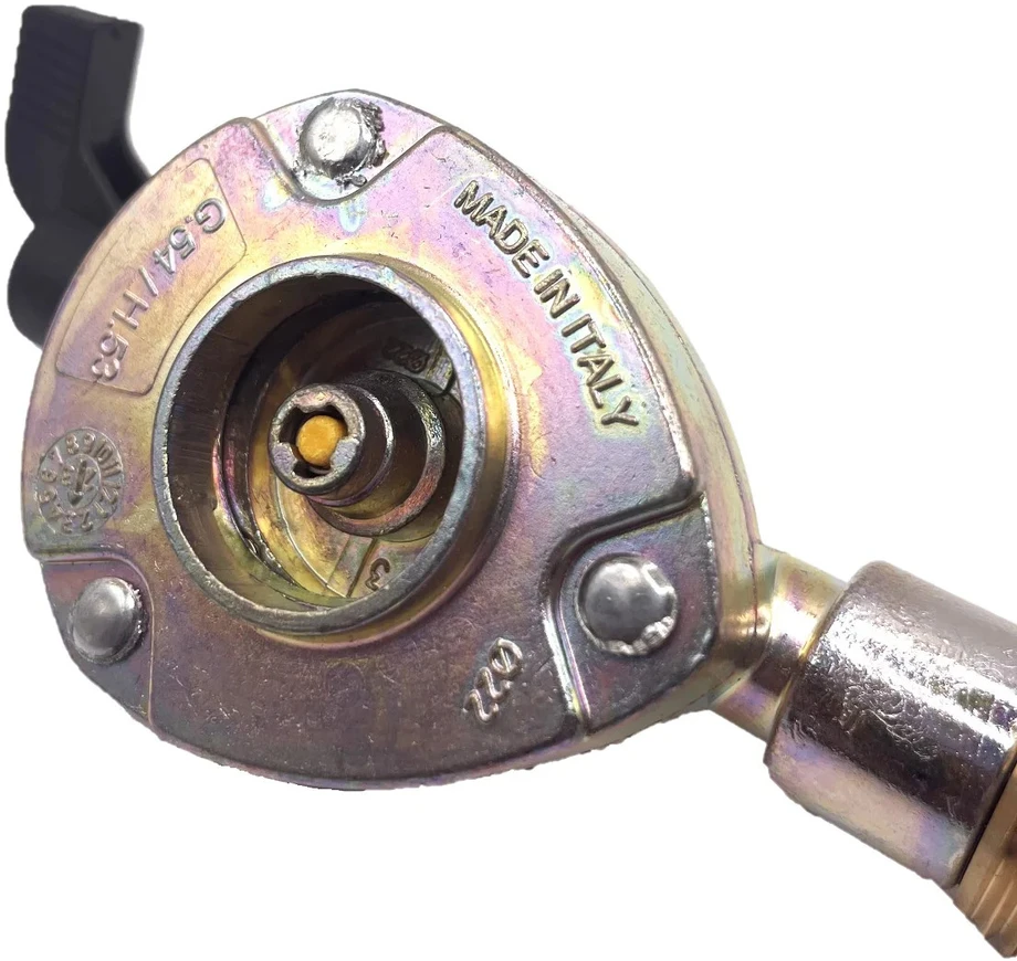 LPG dujų balionų pildymo adapteris 22 mm Clip-On + Euronozzle