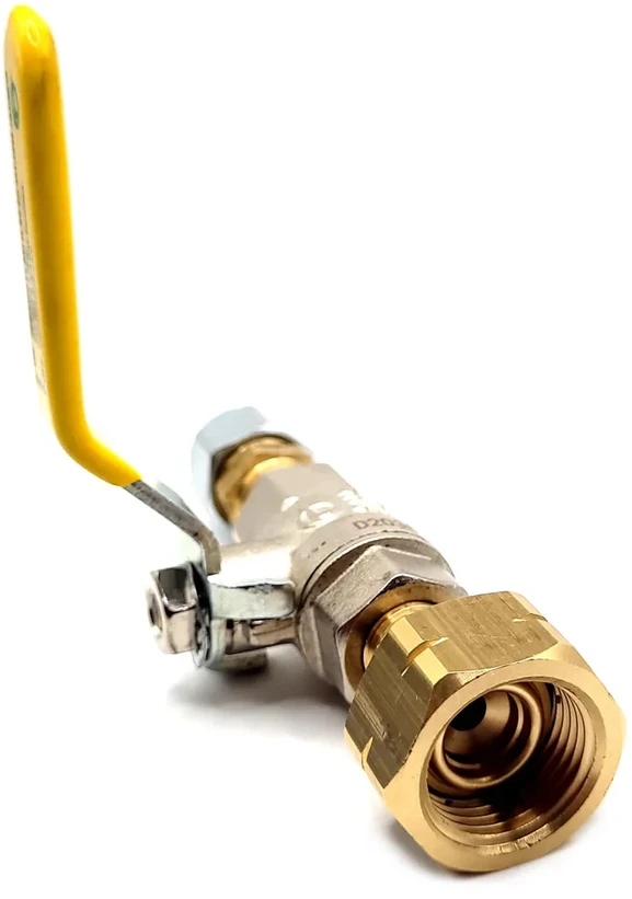 LPG dujų balionų pildymo komplektas 2 m su 21,8 mm Europos adapteriais