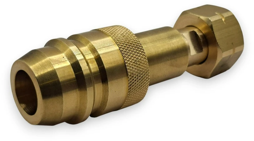 LPG dujų pildymo adapteris M22 (21,8 mm) Euronozzle Ispanijai ir Portugalijai su DN Autogas Parts transportavimo krepšeliu