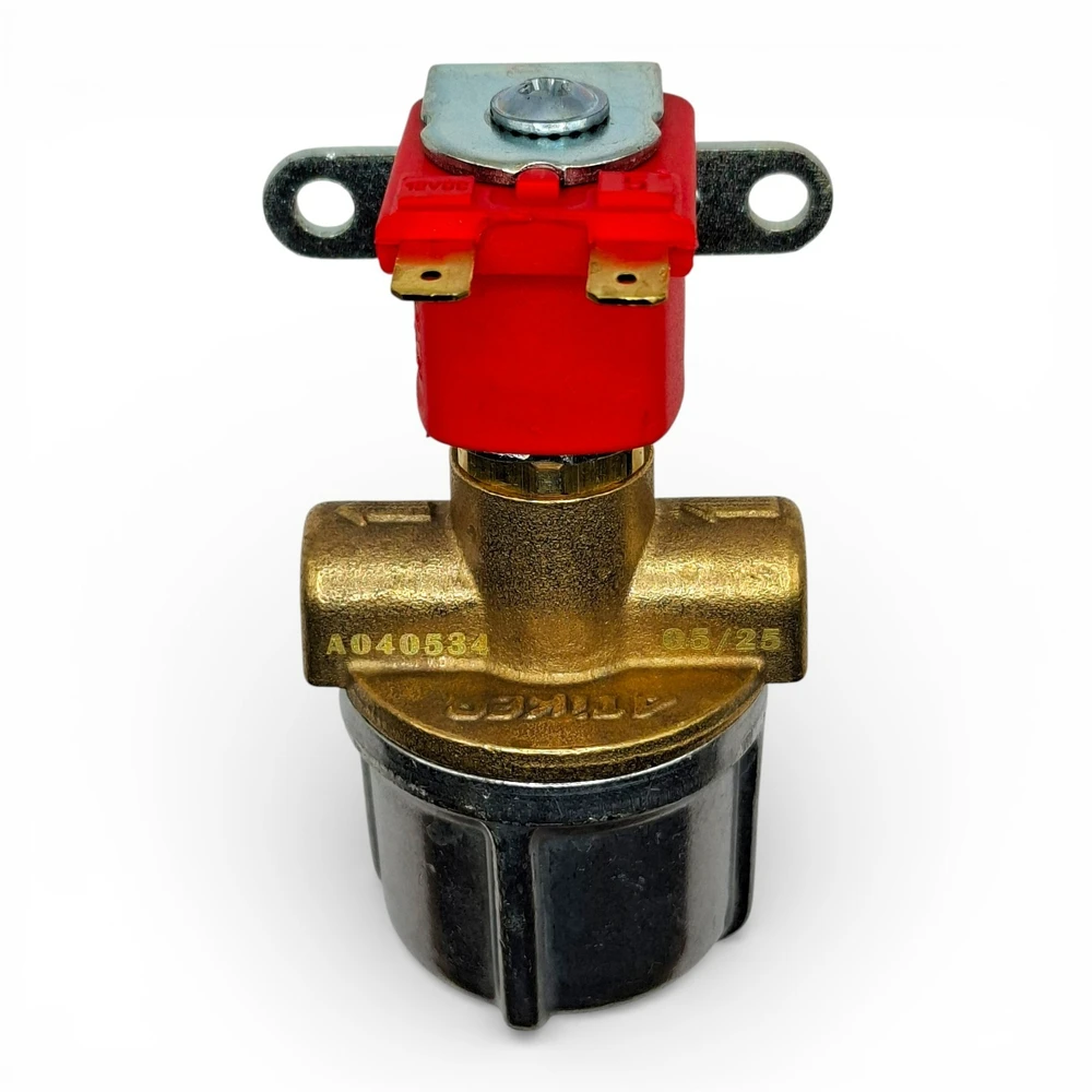 LPG elektromagnetinis dujų uždarymo vožtuvas 12 V su skystos fazės filtru, 6 mm (M10)