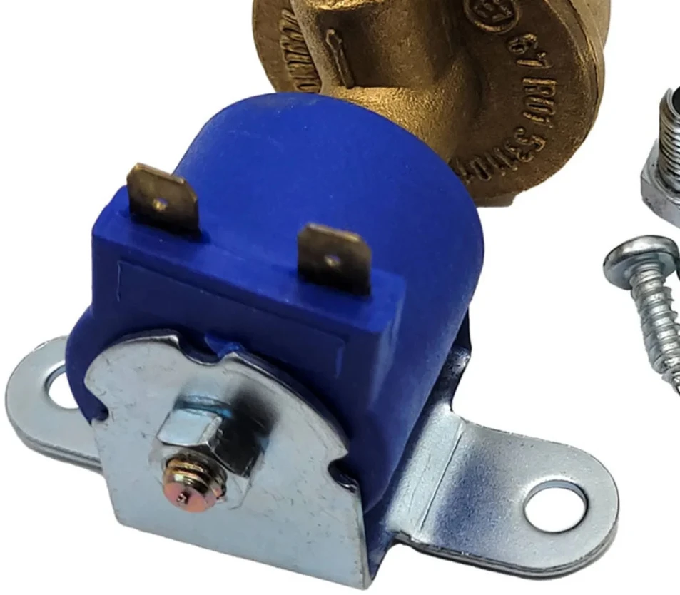 LPG / GPL 12 V elektromagnetinis dujų uždarymo vožtuvas su filtru, 6 mm M10