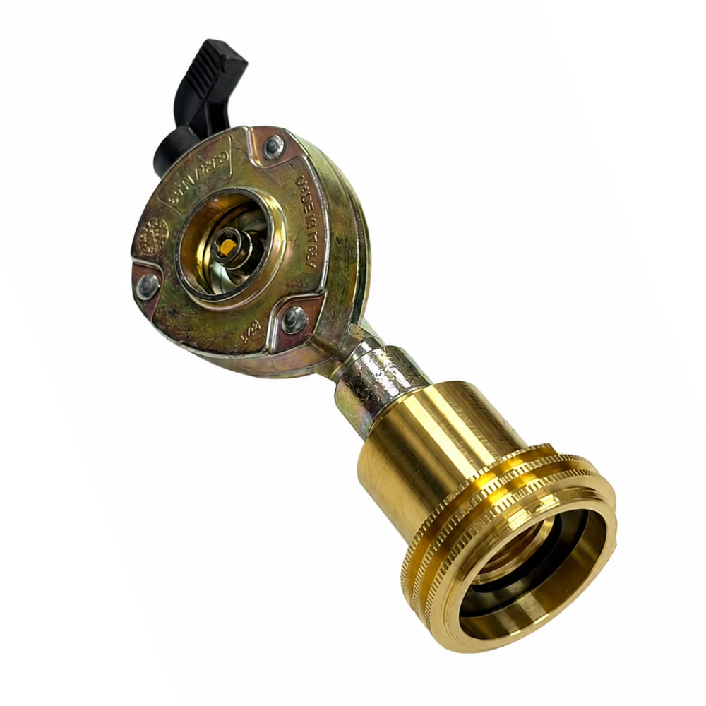 LPG GPL ACME adapterių rinkinys 21 mm Clip-On (511 tipo) dujų balionų pildymui