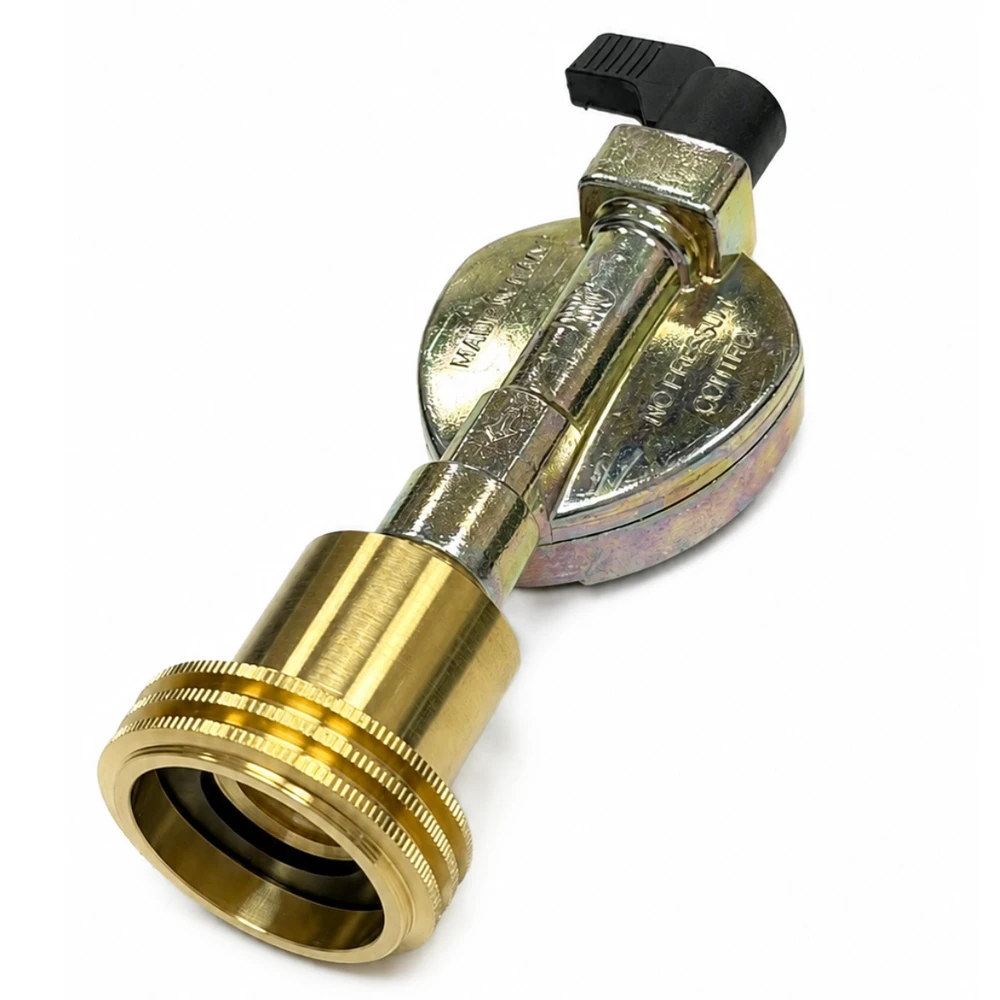 LPG GPL ACME adapterių rinkinys 21 mm Clip-On (511 tipo) dujų balionų pildymui