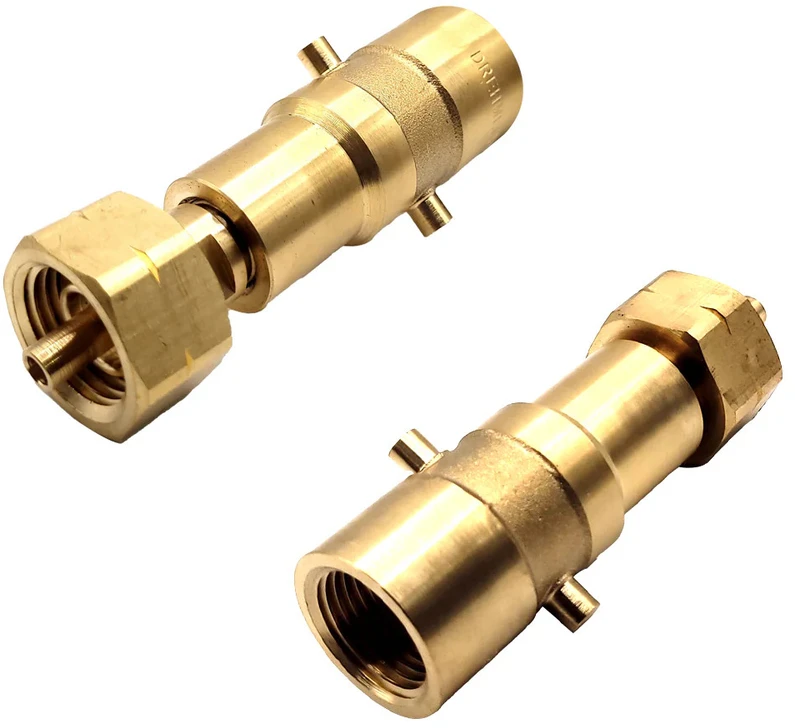 LPG/GPL DISH + Bayonet adapteris M22 (21,8 mm) Europos dujų balionų pildymui