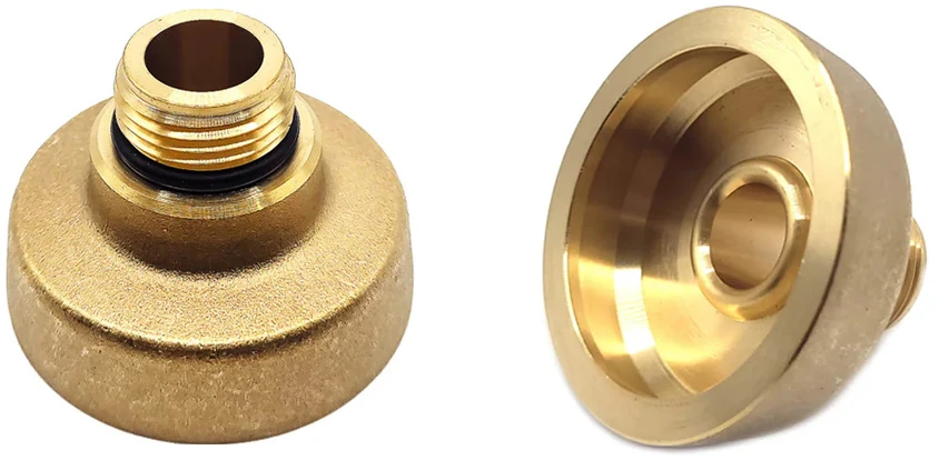 LPG/GPL DISH + Bayonet adapteris M22 (21,8 mm) Europos dujų balionų pildymui