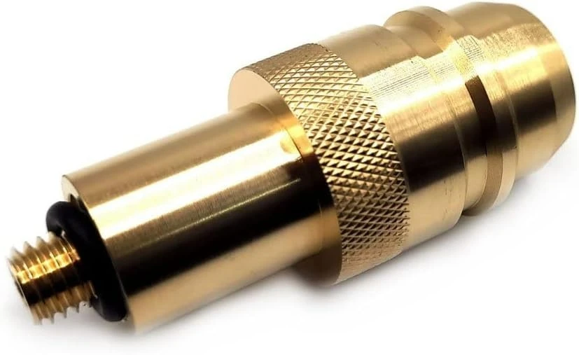 DN Autogas Parts LPG GPL automobilių dujų baliono užpildymo adapterių rinkinys M10 visai Europai ACME DISH EURONOZZLE BAYONET su maišeliu