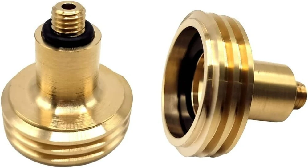 DN Autogas Parts LPG GPL automobilių dujų baliono užpildymo adapterių rinkinys M10 visai Europai ACME DISH EURONOZZLE BAYONET su maišeliu