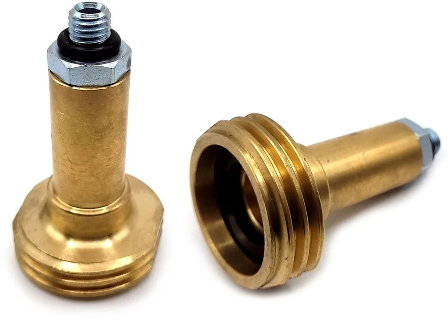 LPG GPL propano dujų baliono užpildymo rinkinys visai Europai su BAYONET EURONOZZLE DISH ACME adapteriais į M10 mini užpildymo vieta
