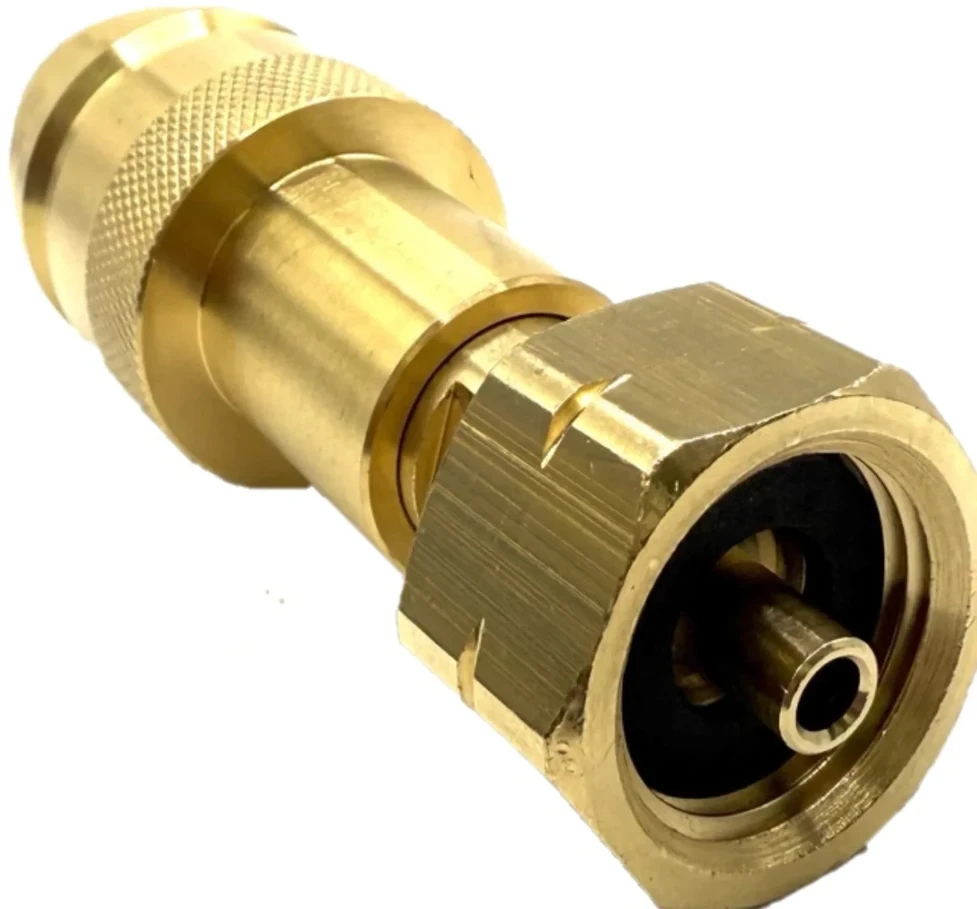 LPG JUMBO Clip-On adapteris 35 mm G.56 į G.2 (W21,8 x 1/14") + Euronozzle adapteris dujų balionams