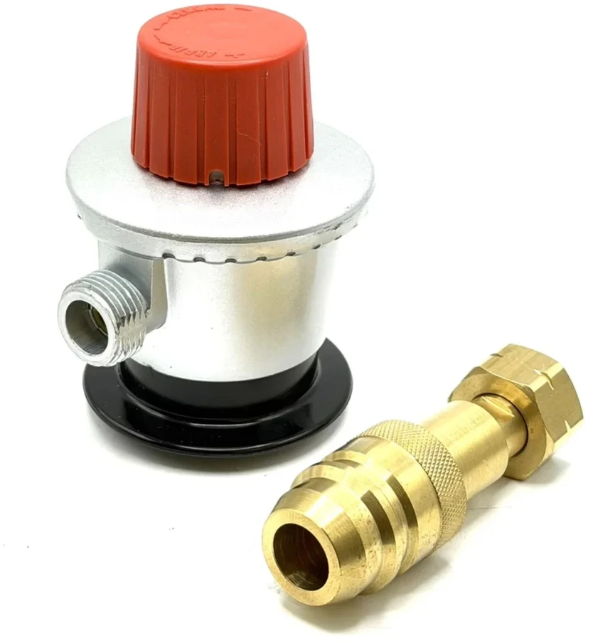 LPG JUMBO Clip-On adapteris 35 mm G.56 į G.2 (W21,8 x 1/14") + Euronozzle adapteris dujų balionams