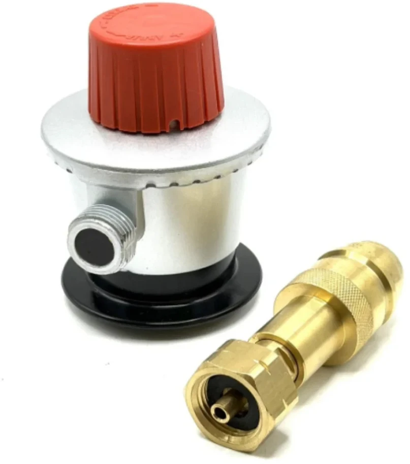 LPG JUMBO Clip-On adapteris 35 mm G.56 į G.2 (W21,8 x 1/14") + Euronozzle adapteris dujų balionams