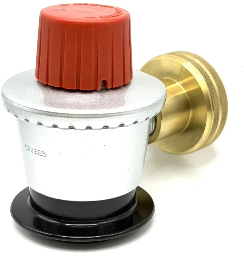 LPG pildymo adapteris 35 mm JUMBO Clip-On G.56 į G.2 (W21,8 x 1/14") + DISH adapteris dujų balionams