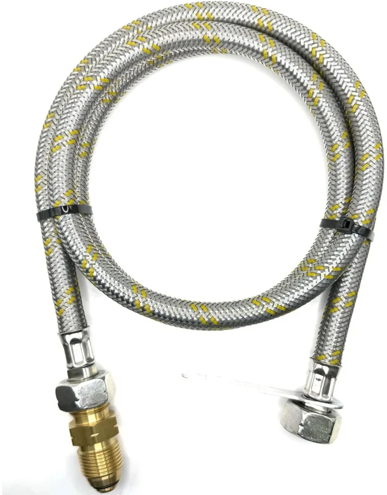 LPG pildymo žarna 0,5 m POL LH į 21,8 mm LH, sustiprinta