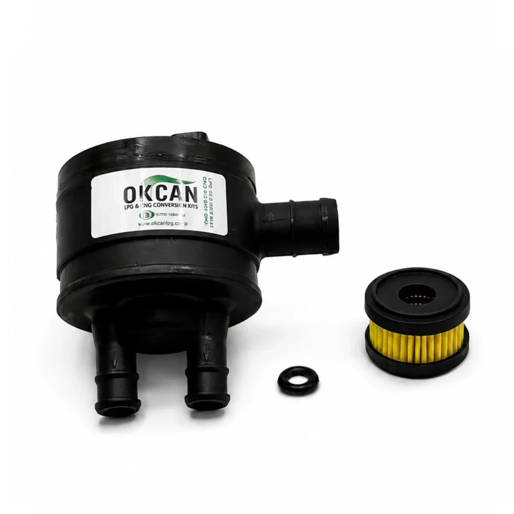 Prins VSI LPG / GPL Auto dujų filtrų rinkinys 180/802304 – dujinės ir skystos fazės filtrai (16 × 11 × 11 mm, dvigubas išėjimas)