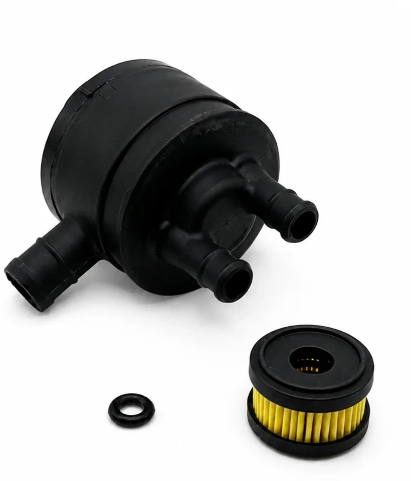 Prins VSI LPG / GPL Auto dujų filtrų rinkinys 180/802304 – dujinės ir skystos fazės filtrai (16 × 11 × 11 mm, dvigubas išėjimas)