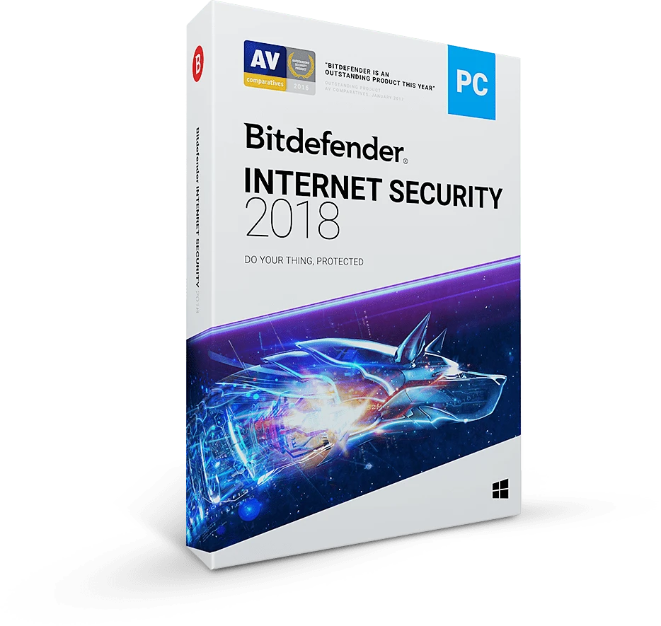 Bitdefender Internet Security 2018 programinė įranga