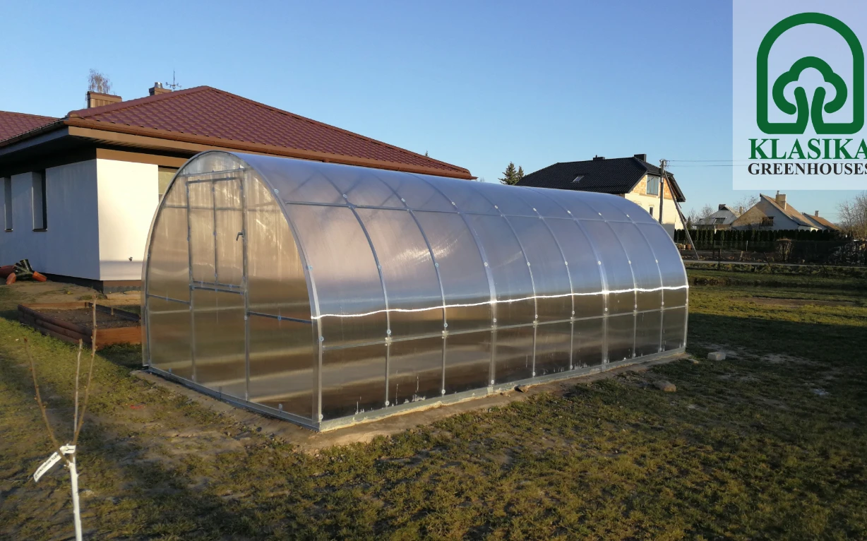 Meistro Kodas Arkinis šiltnamis KLASIKA TUBE 18 m2 4 mm danga 3 x 6 m (18 m2)