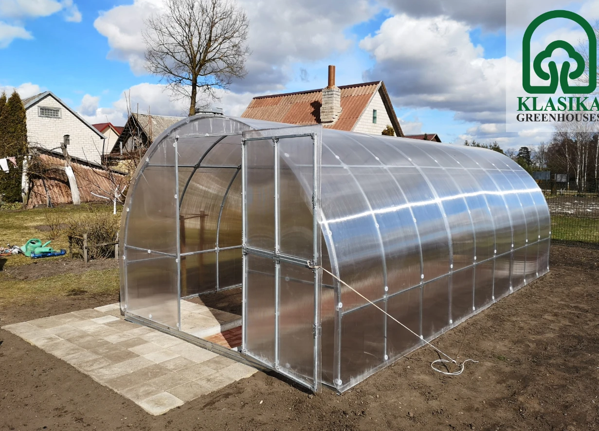 Meistro Kodas Arkinis šiltnamis KLASIKA TUBE 18 m2 6 mm danga 3 x 6 m (18 m2)