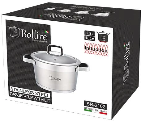 Bollire Puodas su dangčiu BR-2102