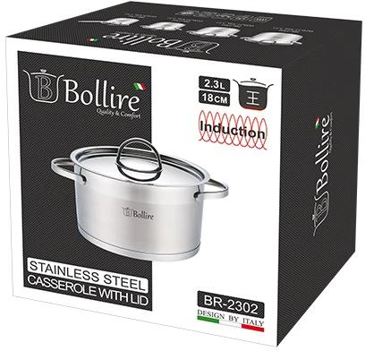 Bollire Puodas su dangčiu BR-2302