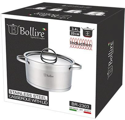 Bollire puodas su dangčiu BR-2303
