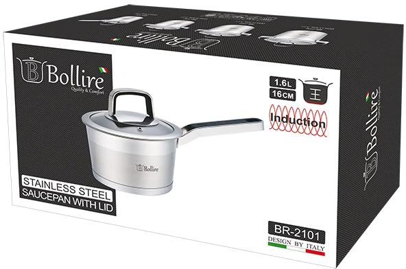 Bollire Puodas su rankena ir dangčiu BR-2101