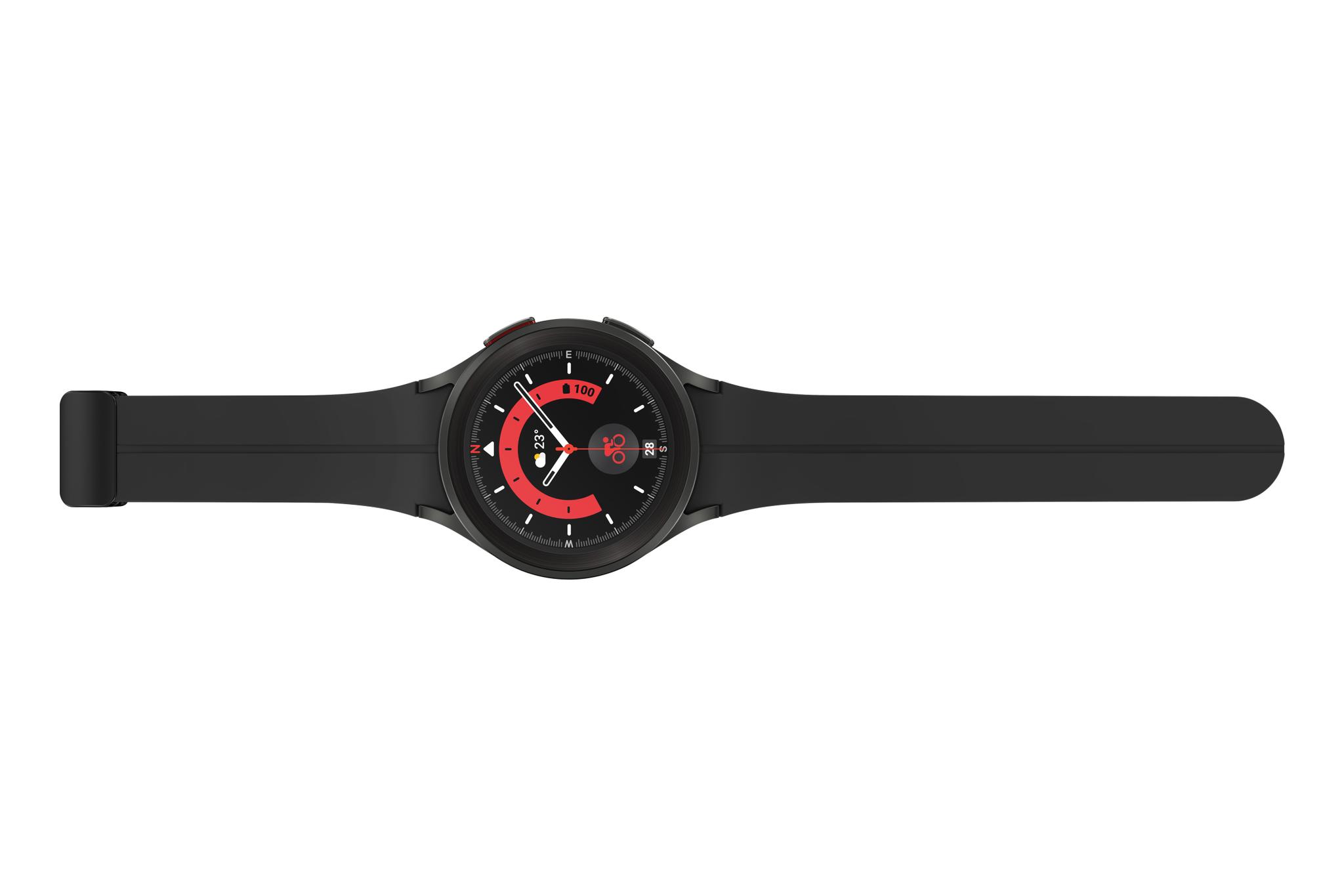 Išmanusis laikrodis Samsung Galaxy Watch 5 Pro LTE, 45 mm, Juodos spalvos