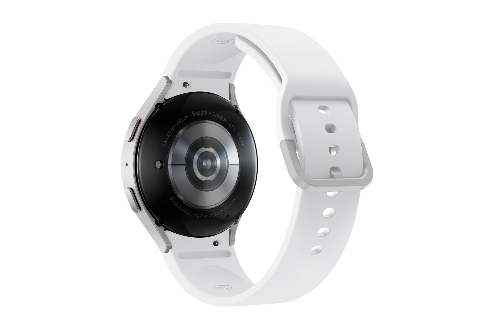 Išmanusis laikrodis Samsung Galaxy Watch 5 BT (44 mm), Sidabrinis (Sidabrinis ZS)