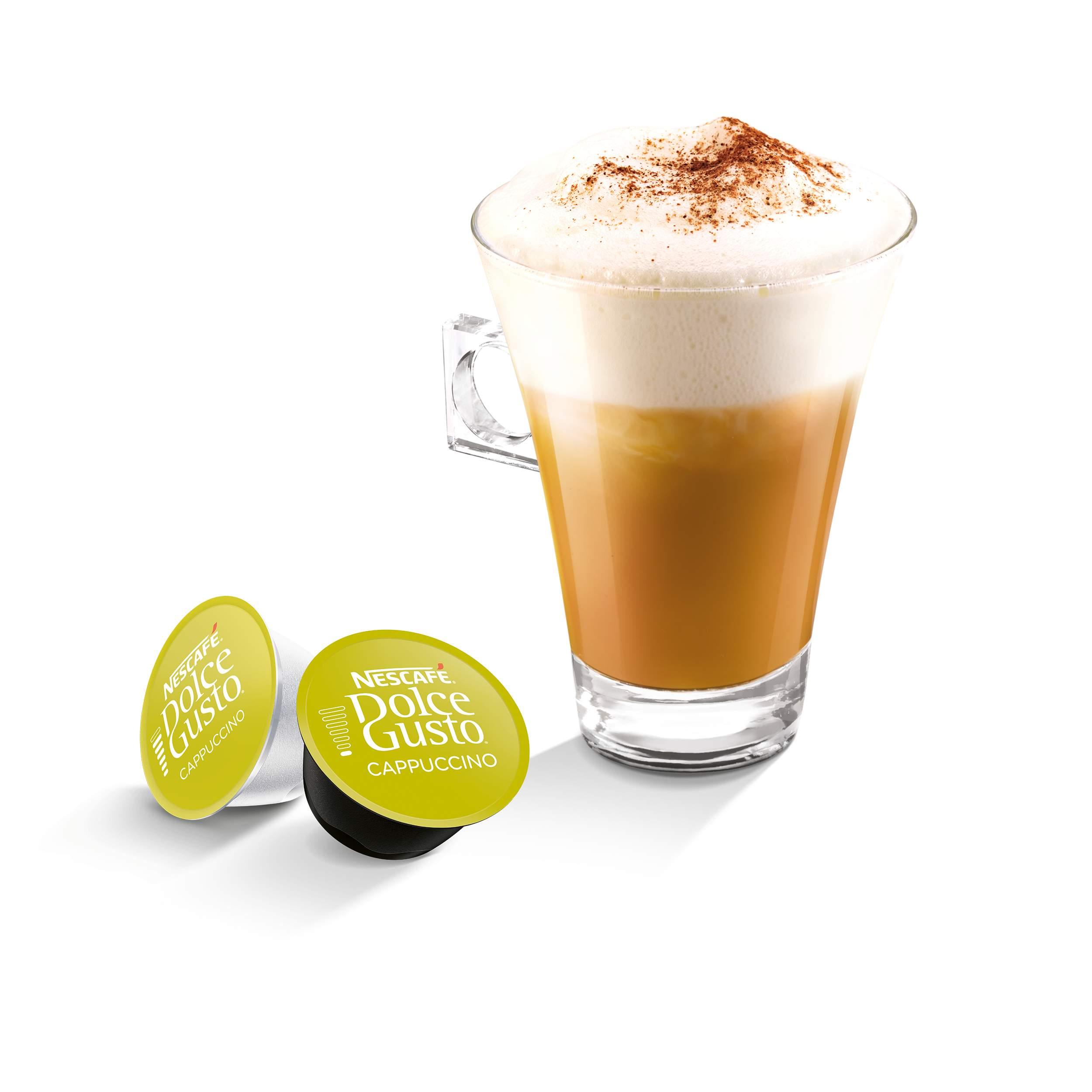 NESCAFÉ® Dolce Gusto® Cappuccino kava 16 kapsulių dėžutėje 200g