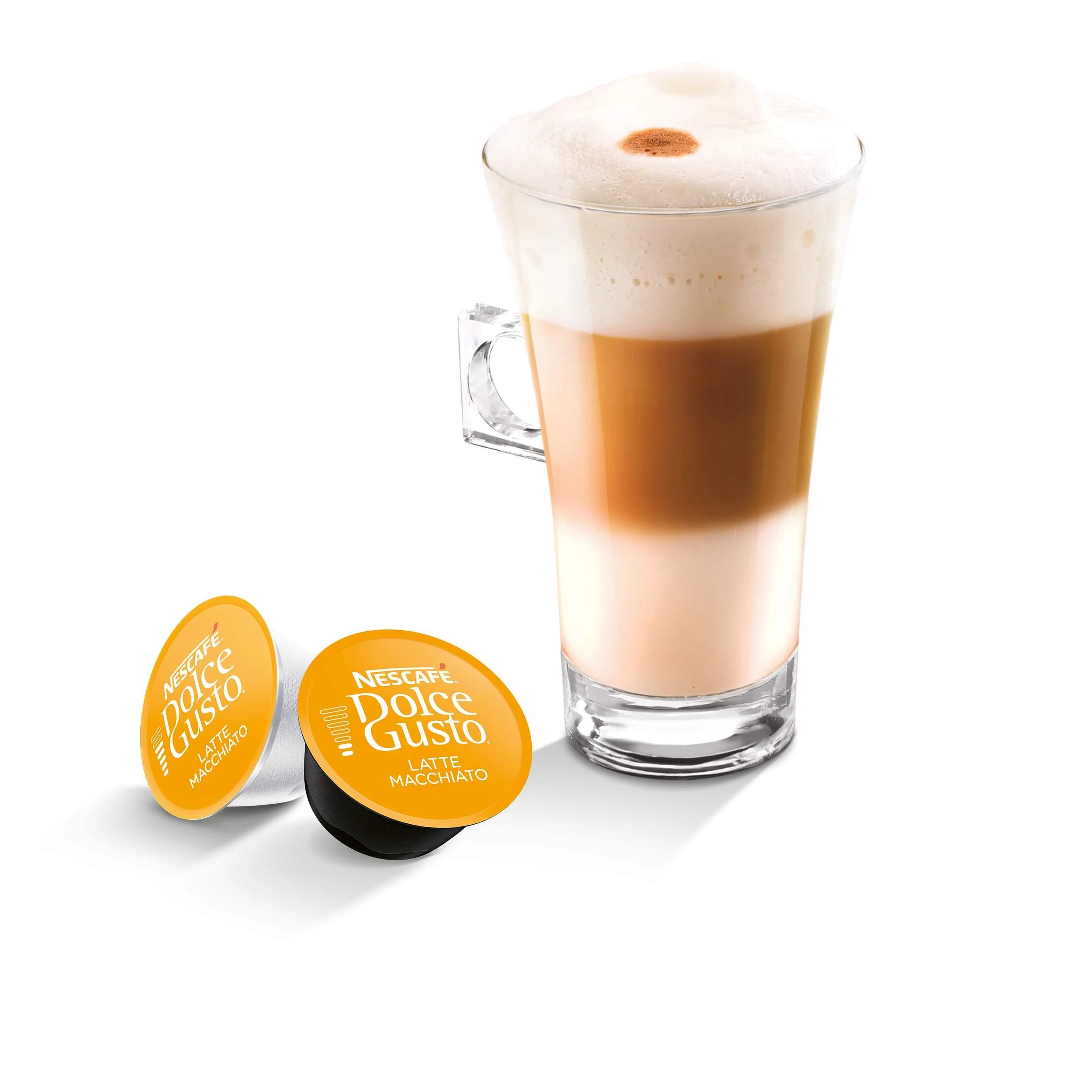 NESCAFÉ® Dolce Gusto® Latte Macchiato kava 16 kapsulių dėžutėje 194.4g