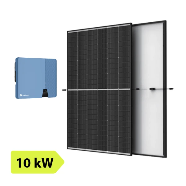 10kW Saulės elektrinės komplektas: Solplanet inverteris + TrinaSolar saulės moduliai