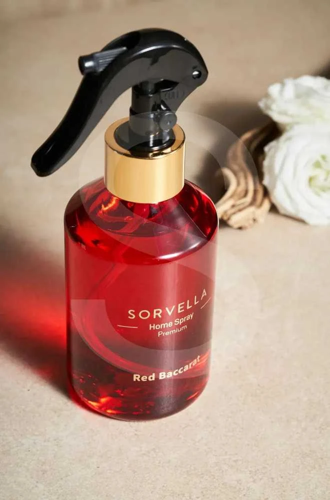 Drėkintuvas SORVELLA namų purškiamas kambario purškiklis „Raudona Baccarat“, 250 ml