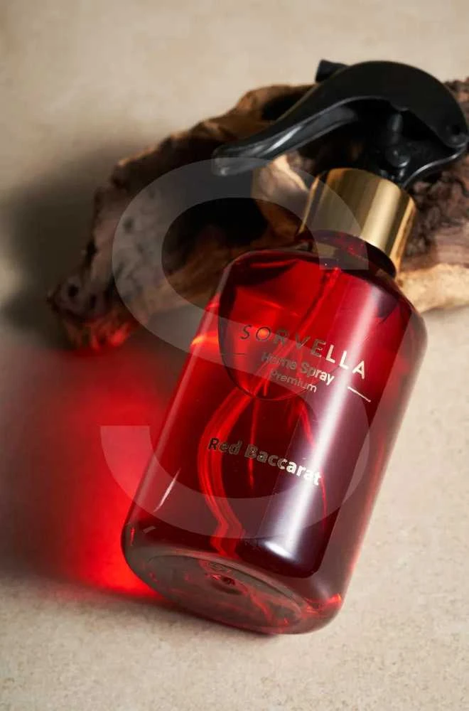 Drėkintuvas SORVELLA namų purškiamas kambario purškiklis „Raudona Baccarat“, 250 ml