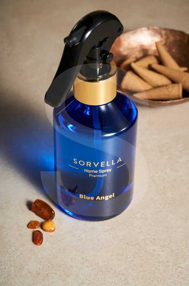 Mėlyna SORVELLA Mėlynas ANGEL purškiamasis patalpų kvėpiklis, 250 ml