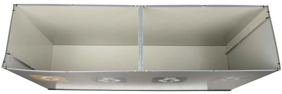 Alda 4 dalių rūšiavimo šiukšliadėžė 4 x 60 l "Eco Station"