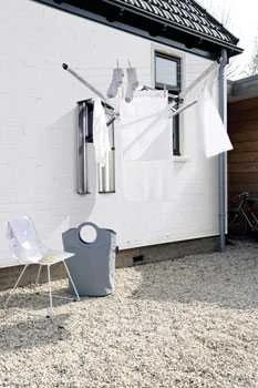 Brabantia Prie sienos tvirt. džiov. WallFix 24 m - Metallic Pilkas