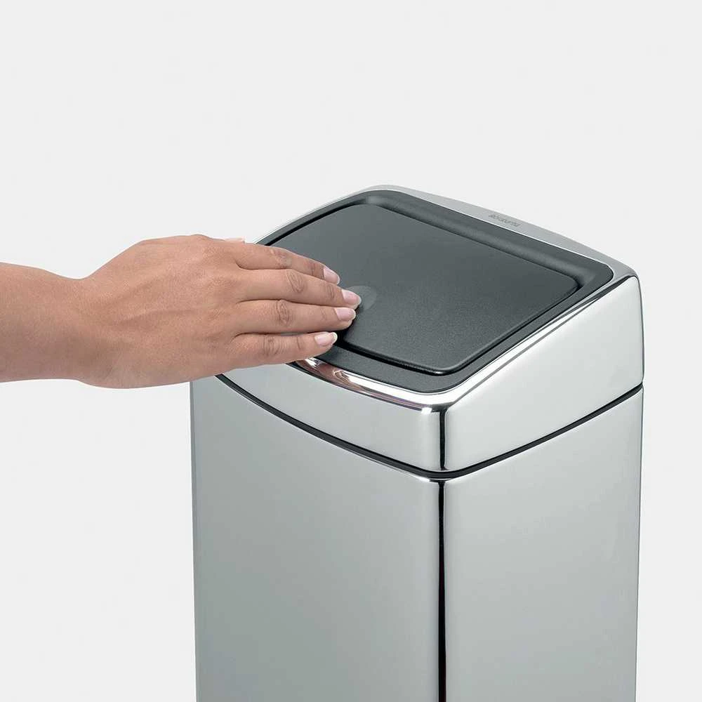 Brabantia Šiukšlių dėžė 10L Touch Bin®. matinis plienas
