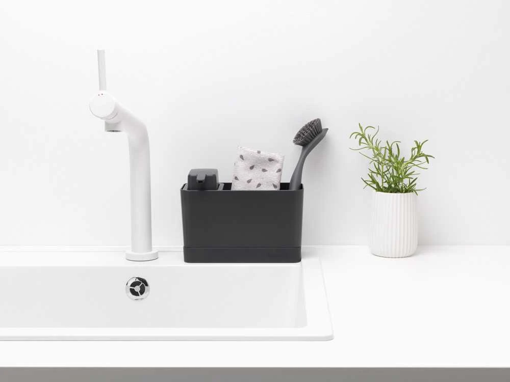 Brabantia Kriauklės rinkinys, 3vnt. - Dark Pilkas