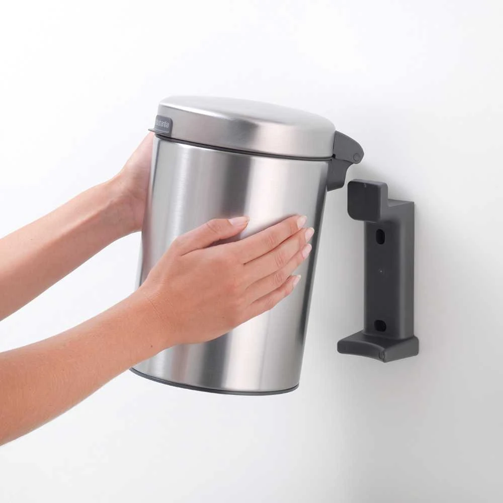 Brabantia Newicon montuojama ant sienos šiukšlių dėžė 3 L