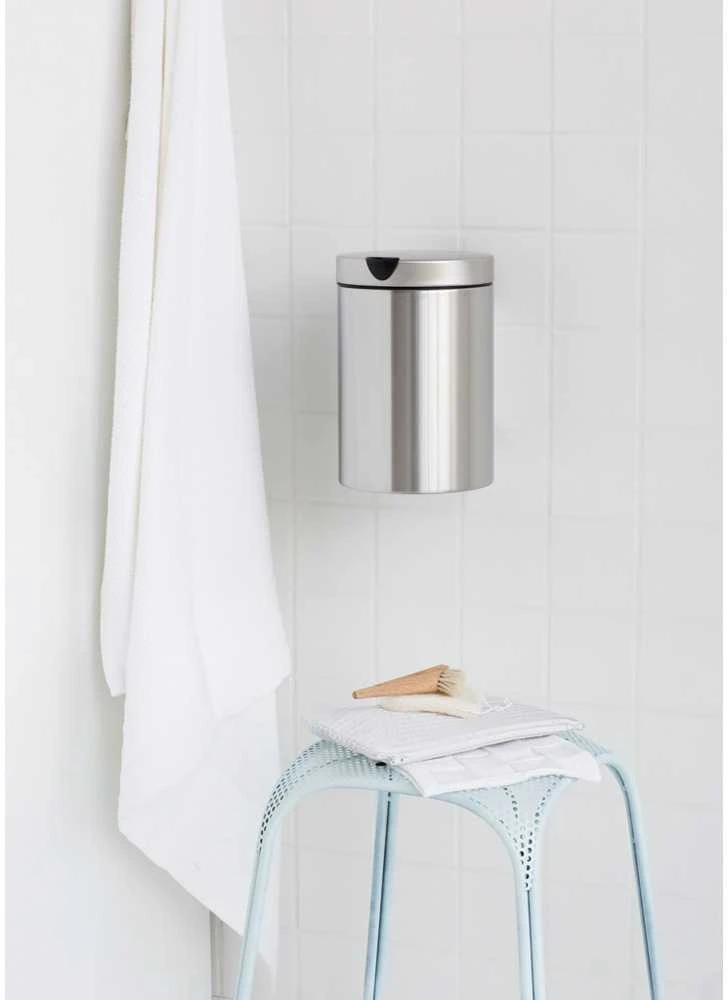 Brabantia Newicon montuojama ant sienos šiukšlių dėžė 3 L