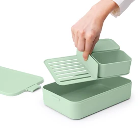 Brabantia Pietų dėžutė Bento, su indeliais, didelė, Make &amp; Take, 2 L