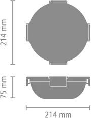 Brabantia Salotų dubenėlis, Make &amp; Take 1,3 L