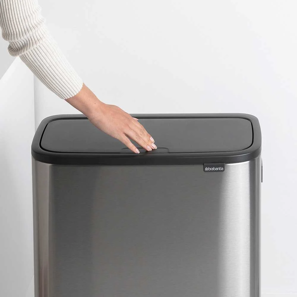 Brabantia Šiukšliadėžė Bo Touch Bin Hi atidaroma ranka, 60 L