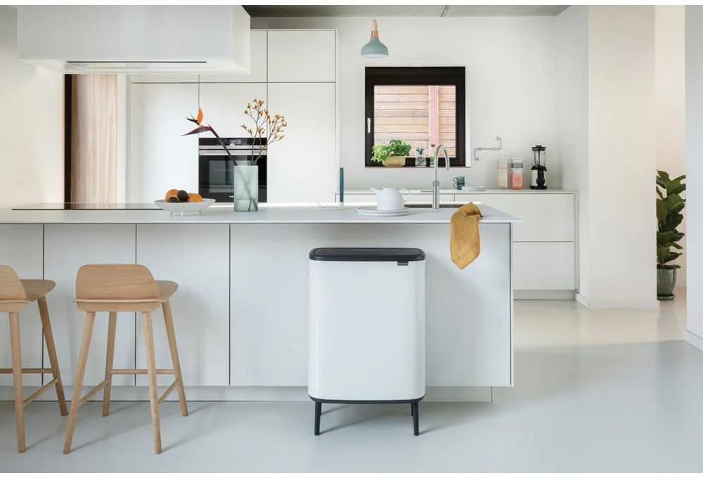 Brabantia Šiukšliadėžė Bo Touch Bin Hi atidaroma ranka, 2x30 L