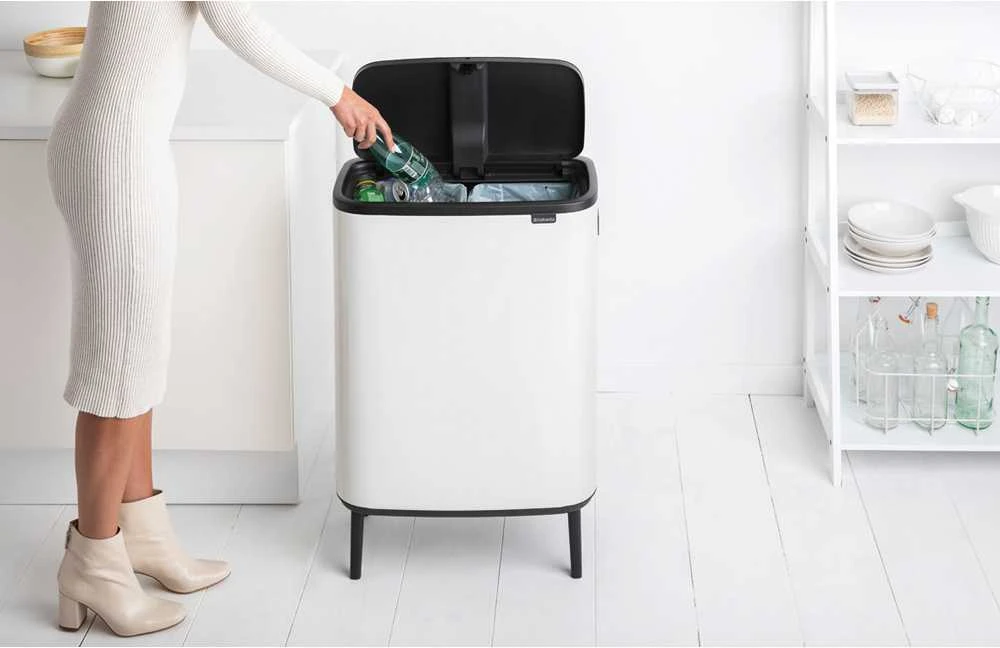 Brabantia Šiukšliadėžė Bo Touch Bin Hi atidaroma ranka, 2x30 L