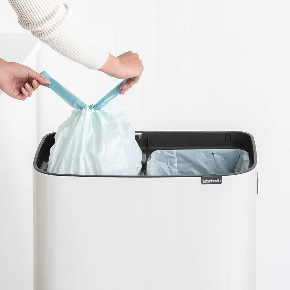 Brabantia Šiukšliadėžė Bo Touch Bin Hi atidaroma ranka, 2x30 L
