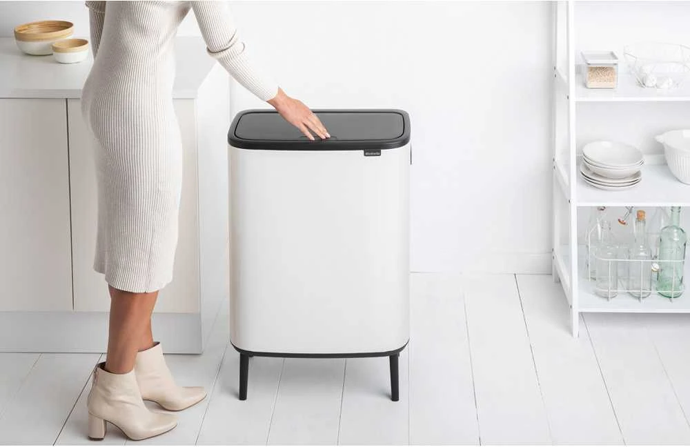 Brabantia Šiukšliadėžė Bo Touch Bin Hi atidaroma ranka, 60 L