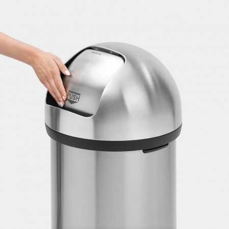 Brabantia Šiukšlių dėžė atidaroma ranka Push Bin, 60 L